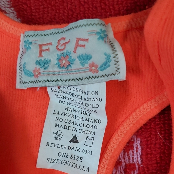 ☆☆☆F&F Coral Tank Top - Picture 4 of 5